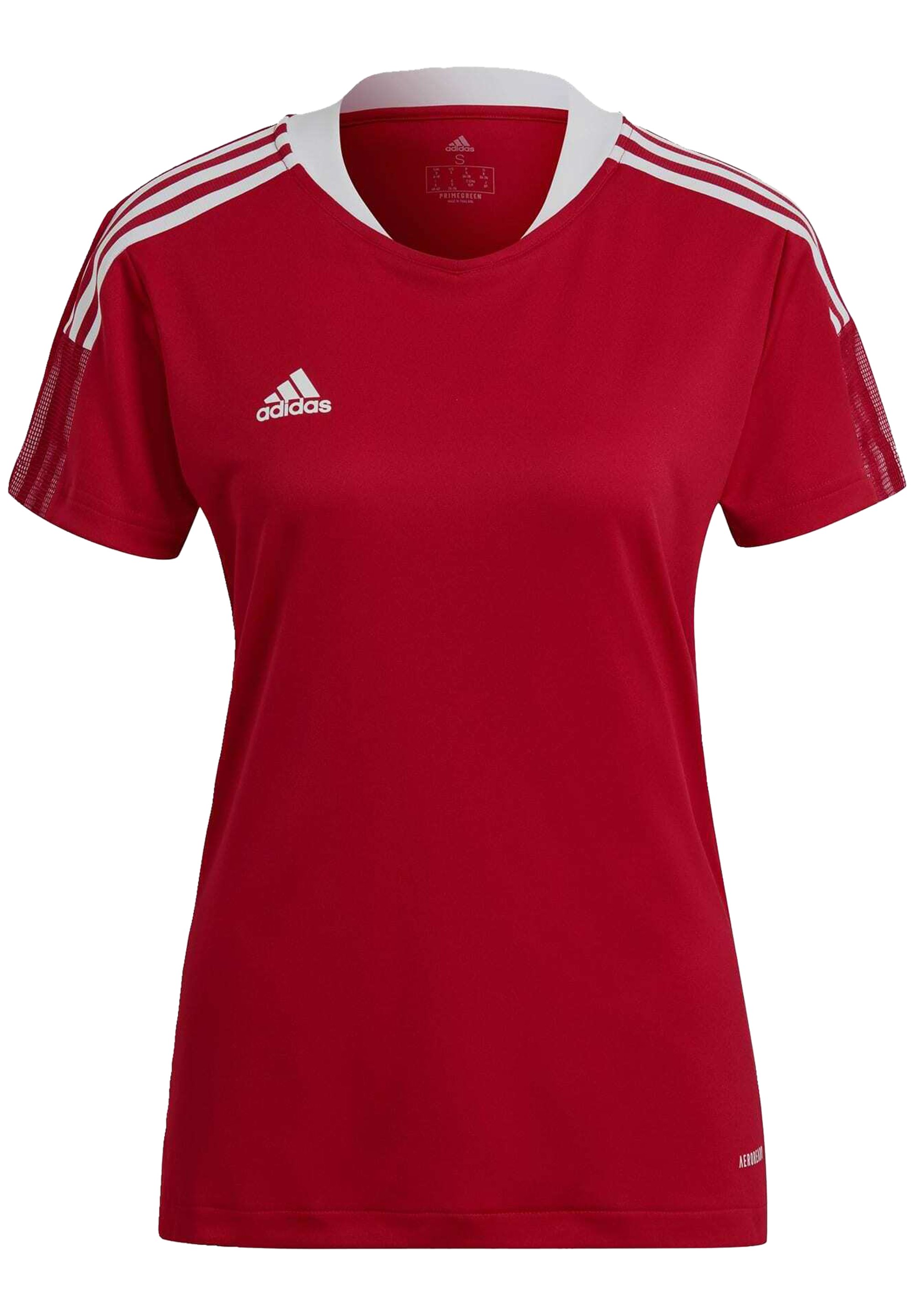 Team power red sports t-shirt