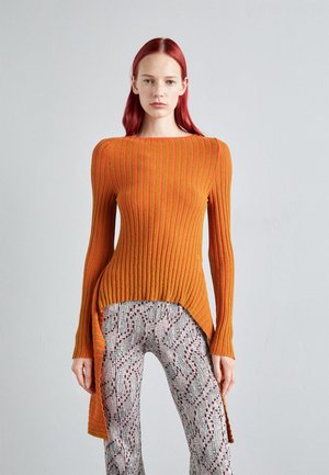 ECKHAUS LATTA FLUTED  - Πουλόβερ - blood orange