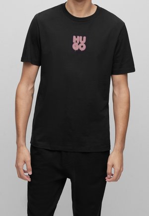 Printtipaita - black