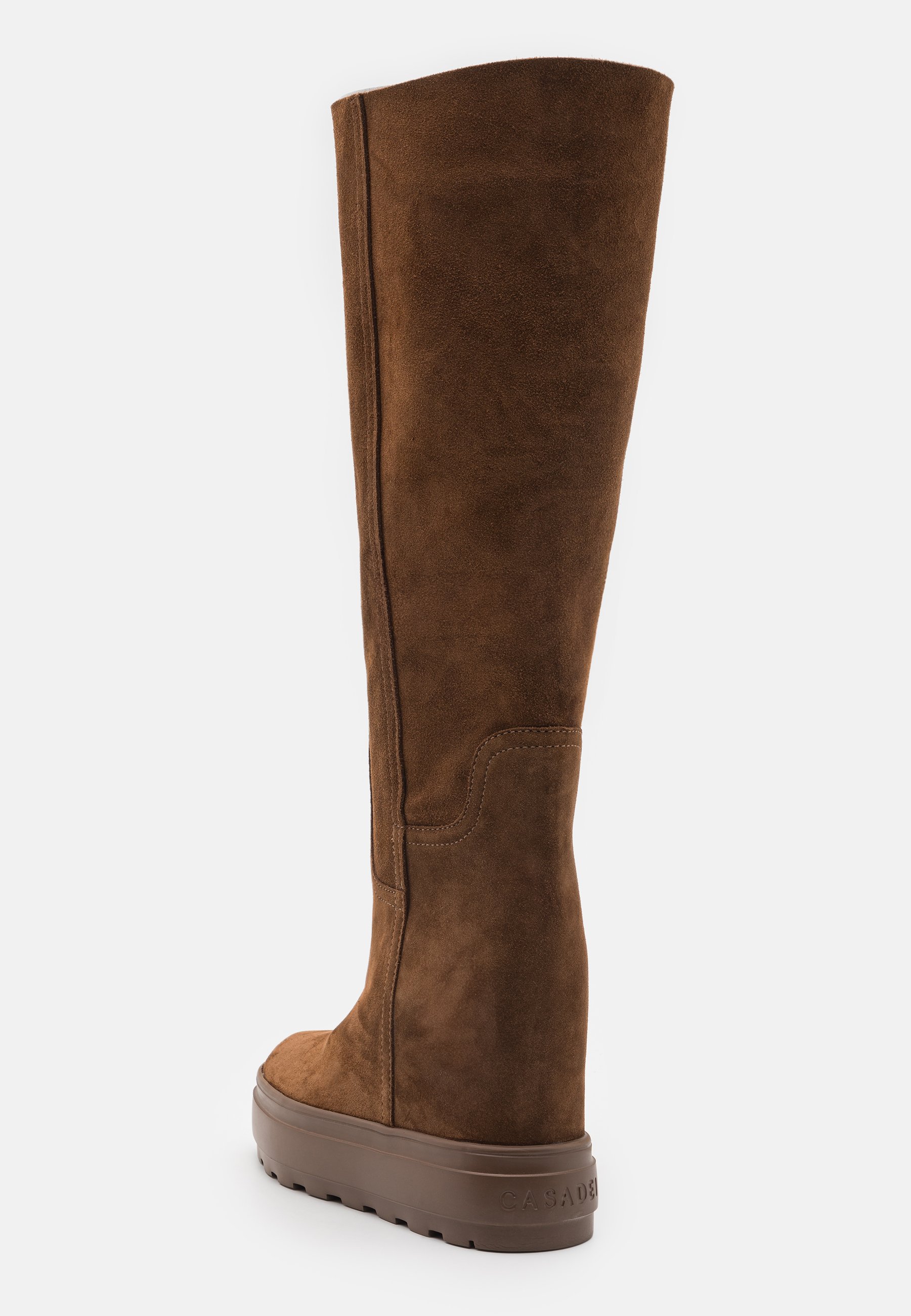 Casadei NEW DOUBLE FACE RENNA - Platform boots - brown/beige