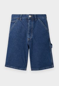 JJIALEX JJCARPENTER - Džinsa auduma šorti - blue denim