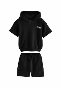 Next - REGULAR FIT - UTILITY SET   - Kareiviško stiliaus kelnės - black Miniatiūros vaizdas 1