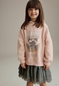 Next 2-IN-1 LONG HOODED - Robe de jour - pink graphic
