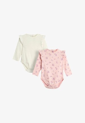 JoJo Maman Bébé FLORAL POINTELLE 2 PACK - REGULAR FIT - Body - cream
