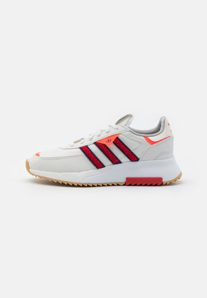 adidas Originals RETROPY F2 UNISEX - Sneakers laag - core white/better scarlet/solar red