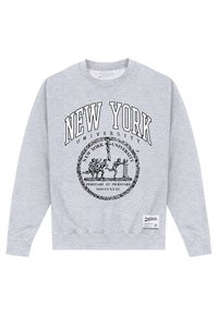Henry Tiger PARK FIELDS NEW YORK UNIVERSITY CREST - Sweater - heather grey