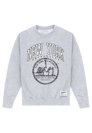 Henry Tiger PARK FIELDS NEW YORK UNIVERSITY CREST - Sweatshirt - heather grey