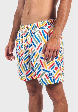 Trendsplant STROKES SEAQUAL YARN - Zwemshorts - blue