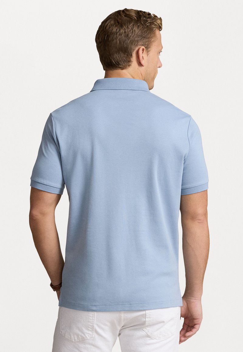 Camisetas Polo Ralph Lauren Hombre Camiseta Polo Ralph Lauren Custom Slim  Fit Algodón Suave, Hombre, Azul Vs Classic