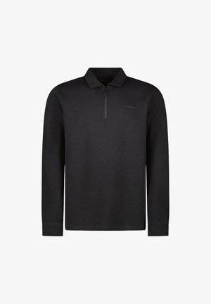 Cars Jeans GRYSSO HALFZIP - Poloshirt - black