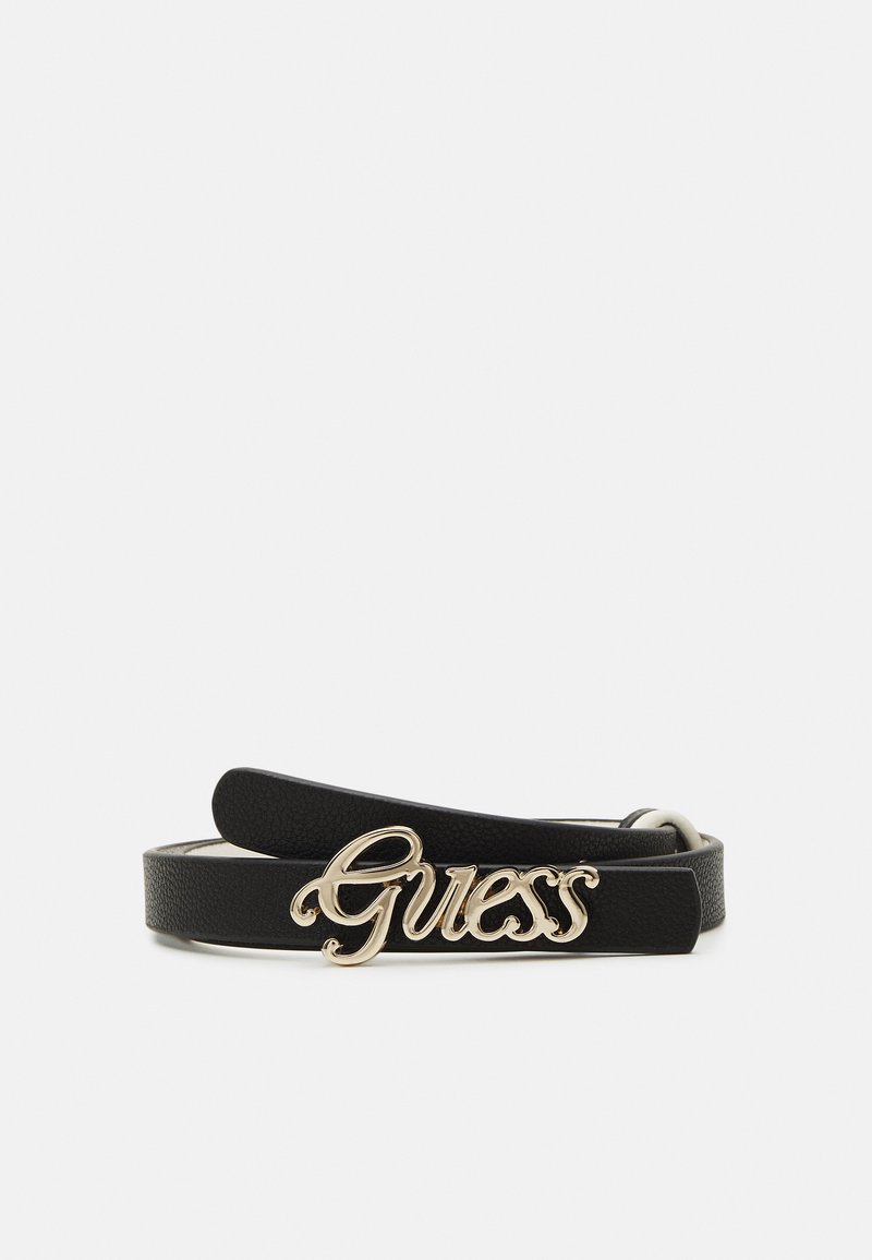 Guess JUNIOR BELT REVERSIBLE UNISEX Belt jet black/black Zalando