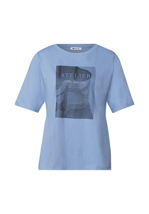 Street One, T-SHIRT MIT RUNDHALS UND FOTOPRINT - T-shirt con stampa - northern blue
