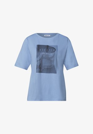Street One, T-SHIRT MIT RUNDHALS UND FOTOPRINT - T-shirt con stampa - northern blue