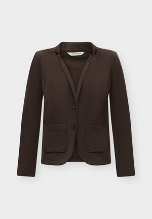 TOM TAILOR, OTTOMAN STRUCTURE - Blazer - java dark brown