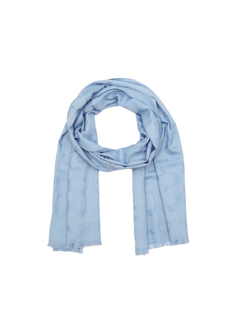 COACH SIGNATURE BORDER STOLE - Sjal / Tørklæder - medium blue