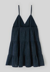 BZB COURTE À PAILLETTES  - Robe de jour - bleu foncé