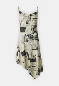 SOMETHINGNEW SIMONE DRESS - Vestido de dia - white/gray