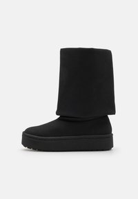 Anna Field Botas con plataforma - black