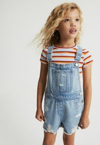 Next SHORT-REGULAR FIT - Kombinezonas su petnešomis - light blue