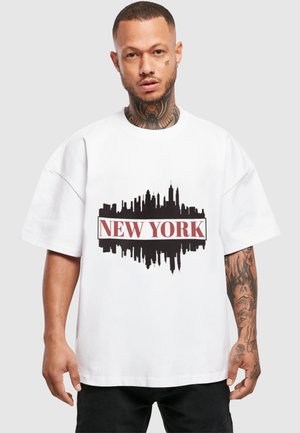 T-Shirt print - white