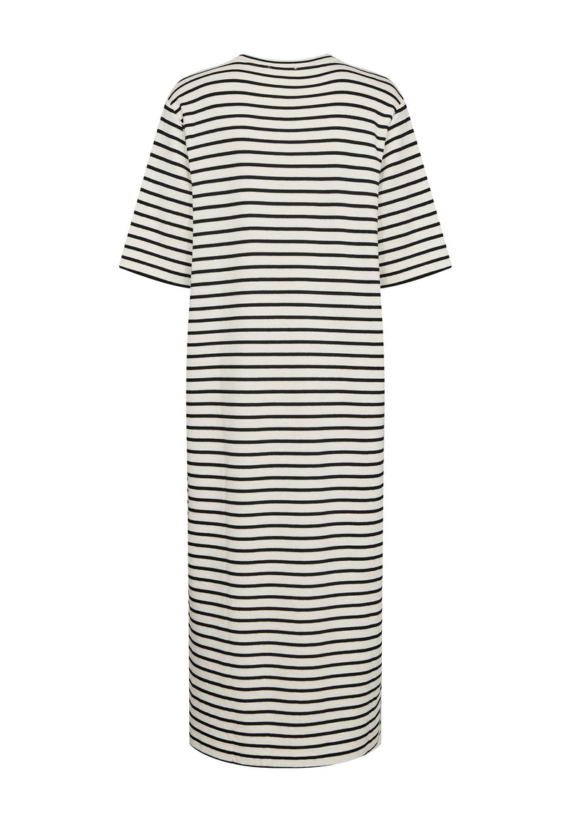 Soaked in Luxury SLINGINA - Jumper dress - white and black stripe/white -  Zalando