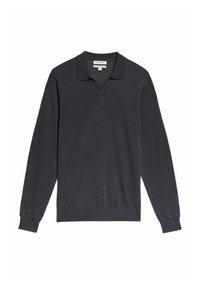 PURE EXTRA FINE - Langærmet T-shirt - dark pewter