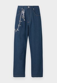 RELAXED TROMPE L'OEIL - Relaxed fit jeans - blue