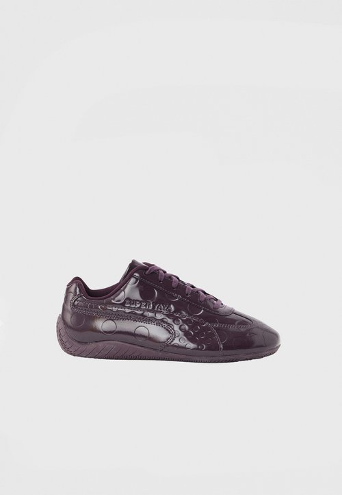 PUMA X SUPER YAYA SPEEDCAT POLKADOT II UNISEX - Trainers - midnight plum/gray echo — foto 2