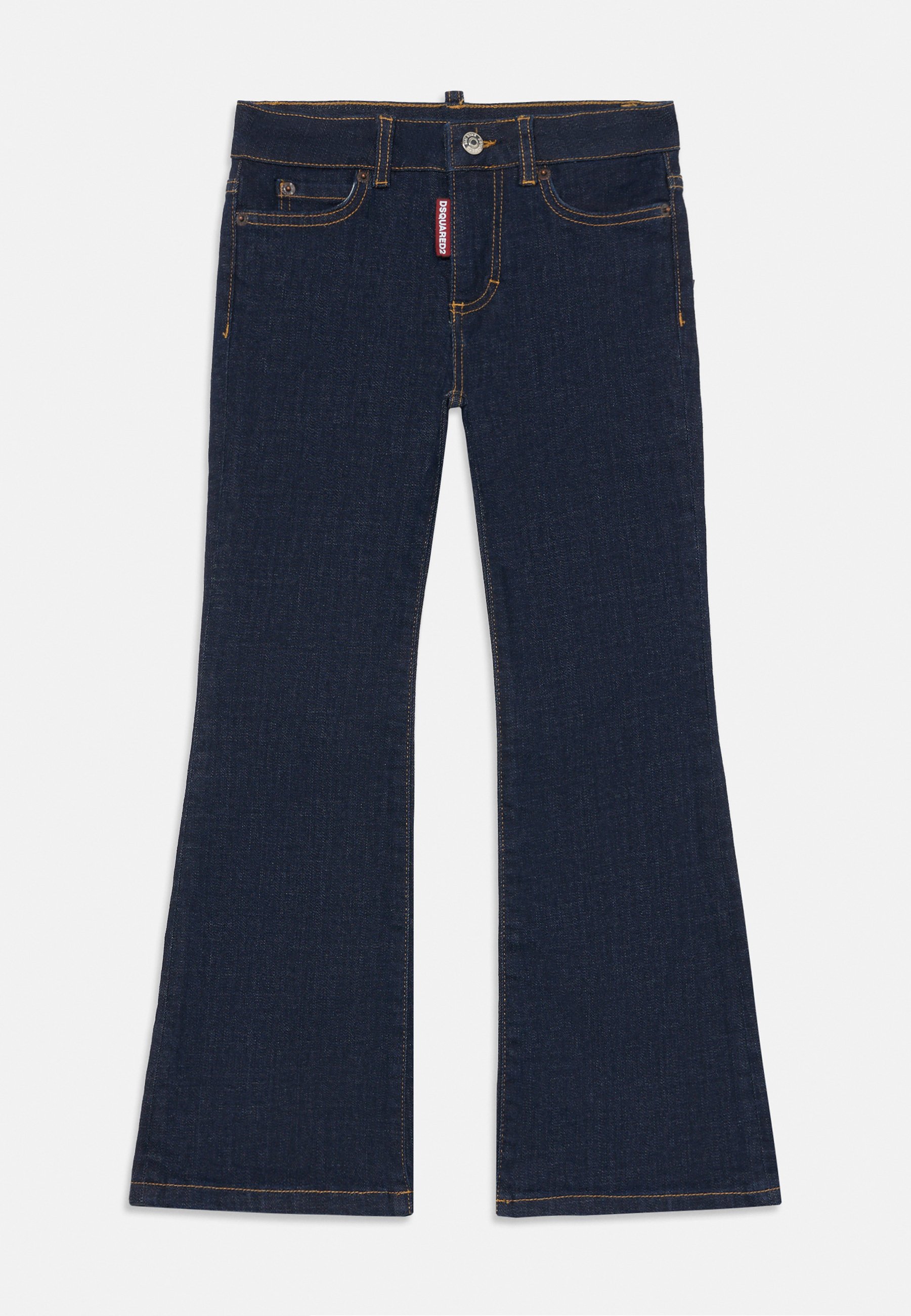 Dsquared2 MEDIUM WAIST FLARE TWIGGY JEAN Jeans a zampa blue