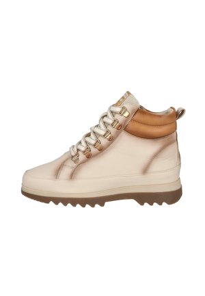Botines con cordones - beige