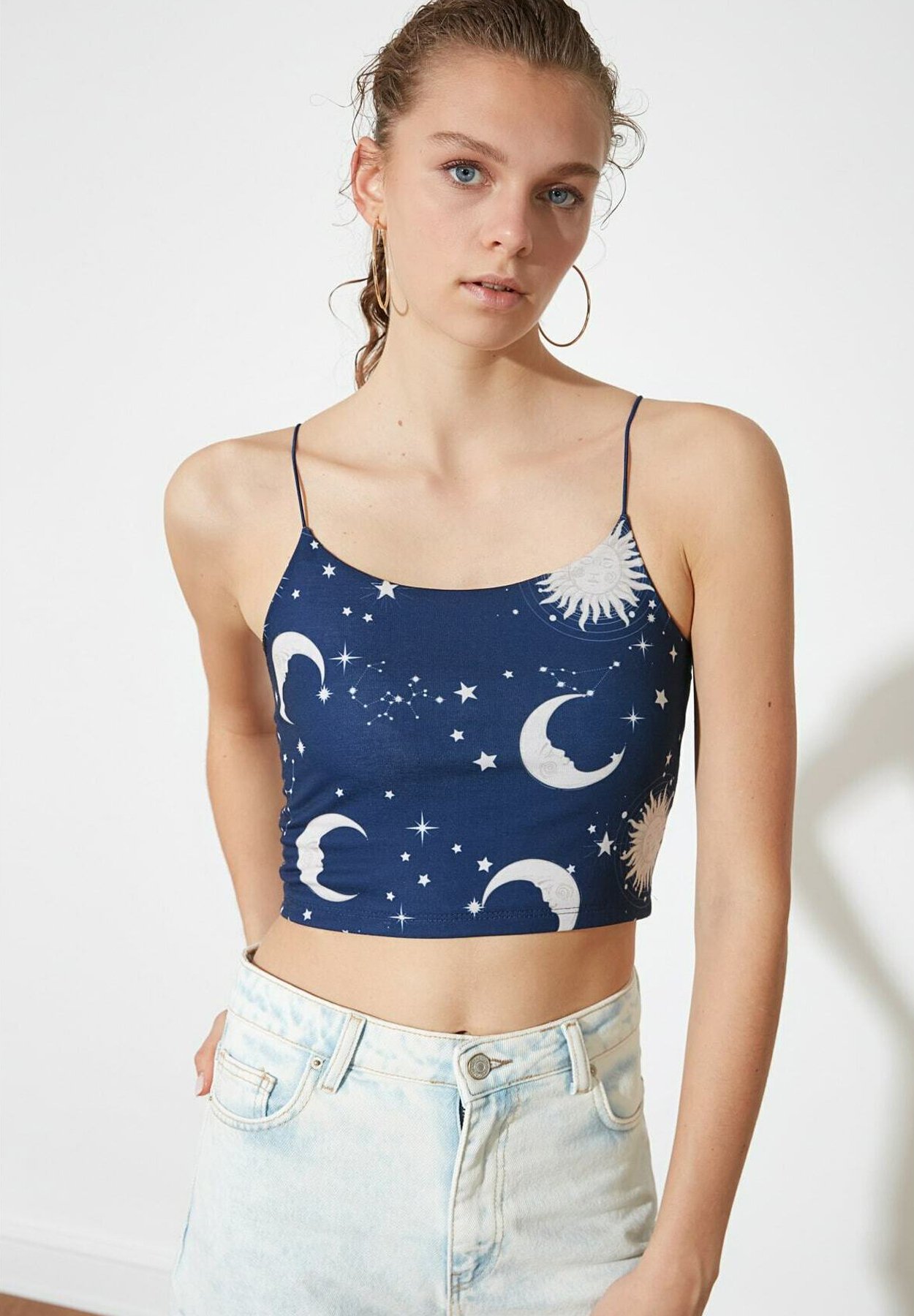 Trendyol Top - navy blue/blu scuro - Zalando.it