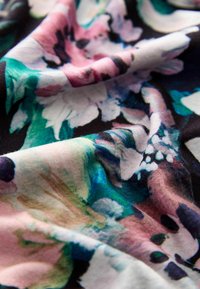Next SET LONG SLEEVE - REGULAR FIT - Pyžamová súprava - brown floral
