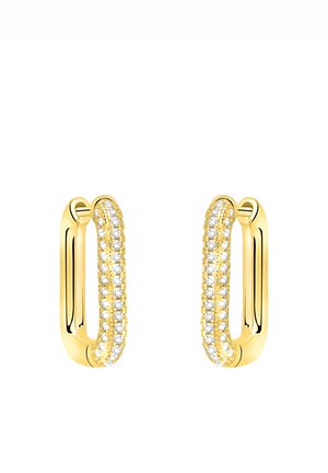 CREOLEN ZIRCONIA - Øreringe - gold-coloured