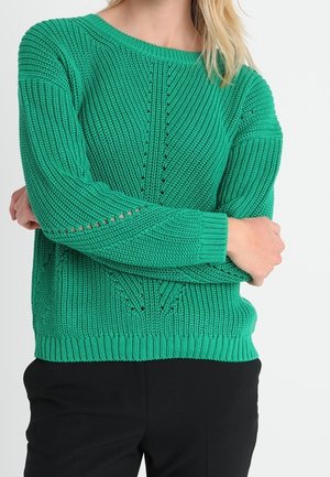 Strickpullover - green