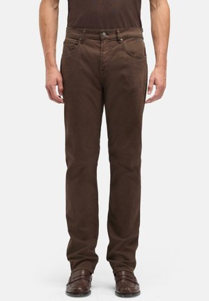 STRAIGHT FIT - Jean droit - brown