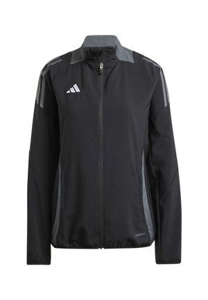 adidas Performance Giacca sportiva - schwarzgrau