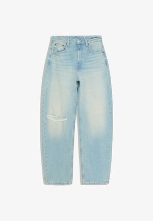 Bershka, - Jeansy Relaxed Fit