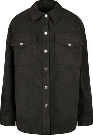 Urban Classics LADIES CLASSIC OVERSHIRT - Jas - charcoal