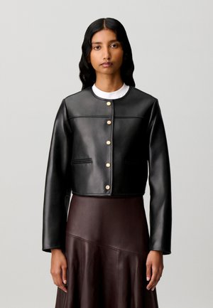 Claudie Pierlot, Chaqueta de cuero - noir