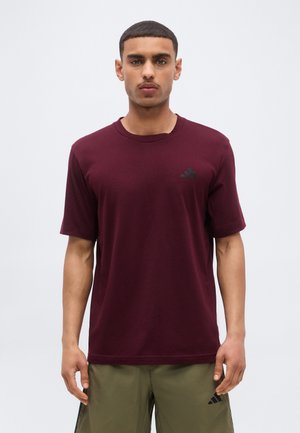 adidas Performance, WORKOUT ESSENTIALS FEELREADY T-SHIRT - Спортна тениска - maroon