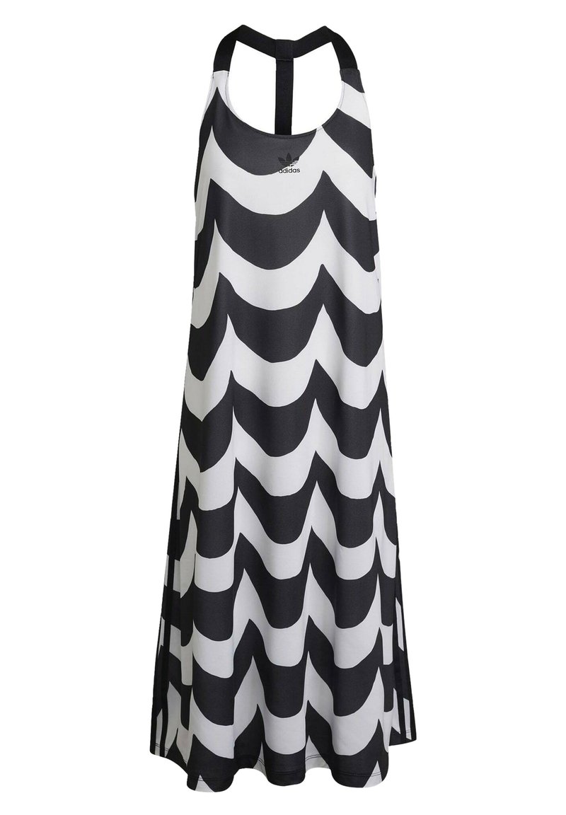 Adidas Originals X Marimekko Blusenkleid Black White Schwarz Zalando De