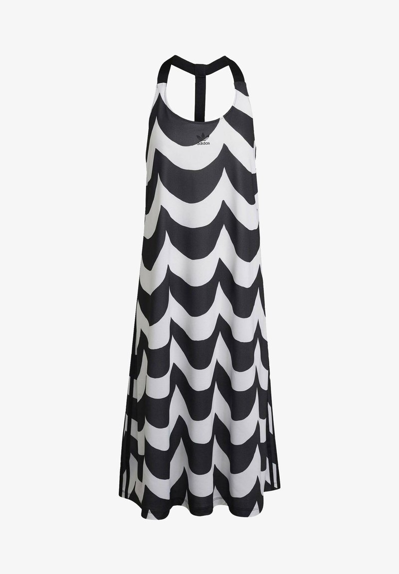 Adidas Originals X Marimekko Blusenkleid Black White Schwarz Zalando De
