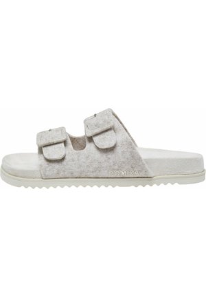 TWO-STRAP - Pantolette flach - light beige