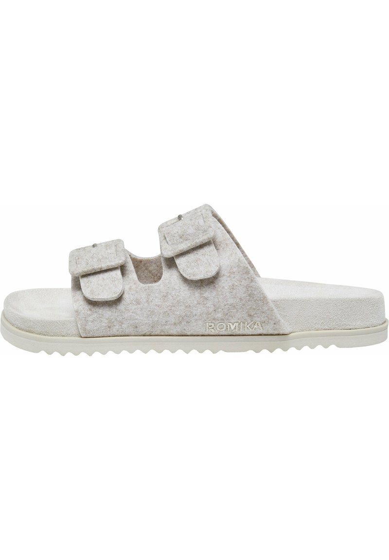 Romika TWO-STRAP - Šľapky - light beige