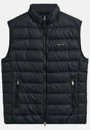 GANT GILET - Vesta - evening blue