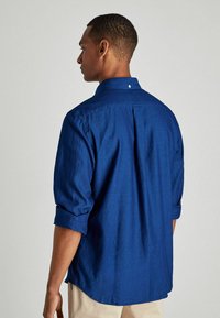 Chemise FAÇONNABLE Bleu à Carreaux – Manches Courtes, Coton, Made In France, Taille 5 XL – Occasion En Excellent état