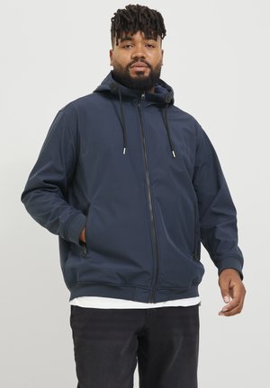 JJEBASIC - Outdoorová bunda - navy blazer