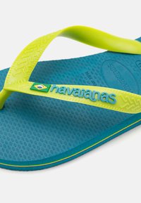 Havaianas BRASIL LOGO UNISEX - T-sandali - amazonite blue