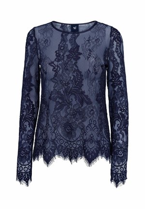 NÜ Denmark, CHARLOTTE TOP L/S - Bluse - navy