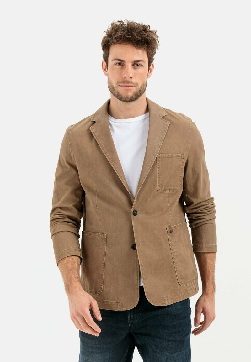 camel active CASUAL MIT 2WEGE STRETCH Blazer wood/bruin Zalando.be